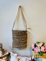Grapevine Twine Hanging Basket