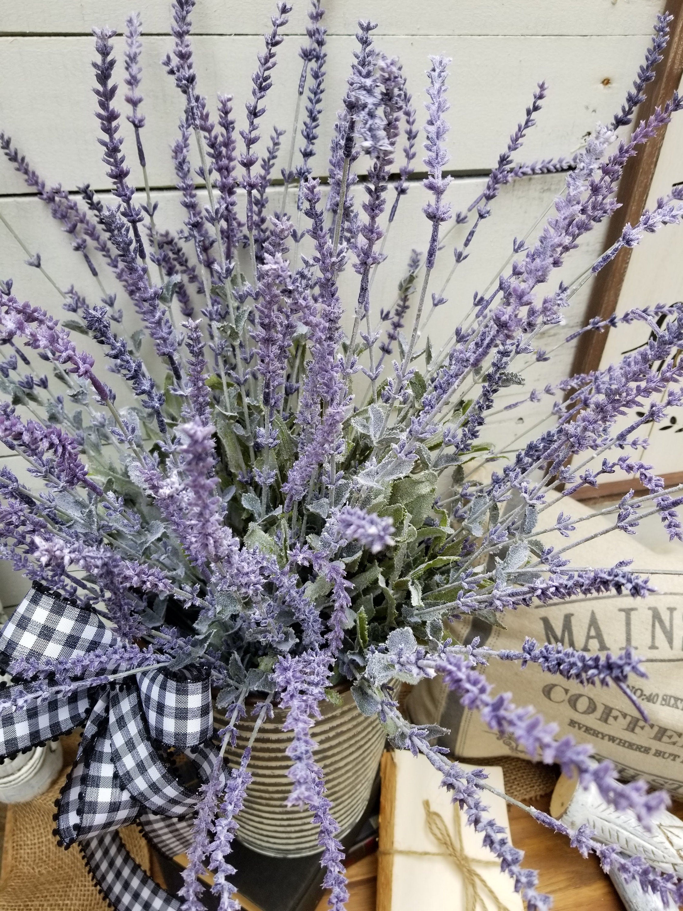 Lavender Arrangement, farmhouse arrangement, Lavender decor , Farmhous –  FarmHouse Florals