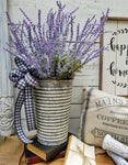 Lavender Arrangement, farmhouse  arrangement, Lavender decor , Farmhouse decor, fixer upper, Home decor, farm home accent